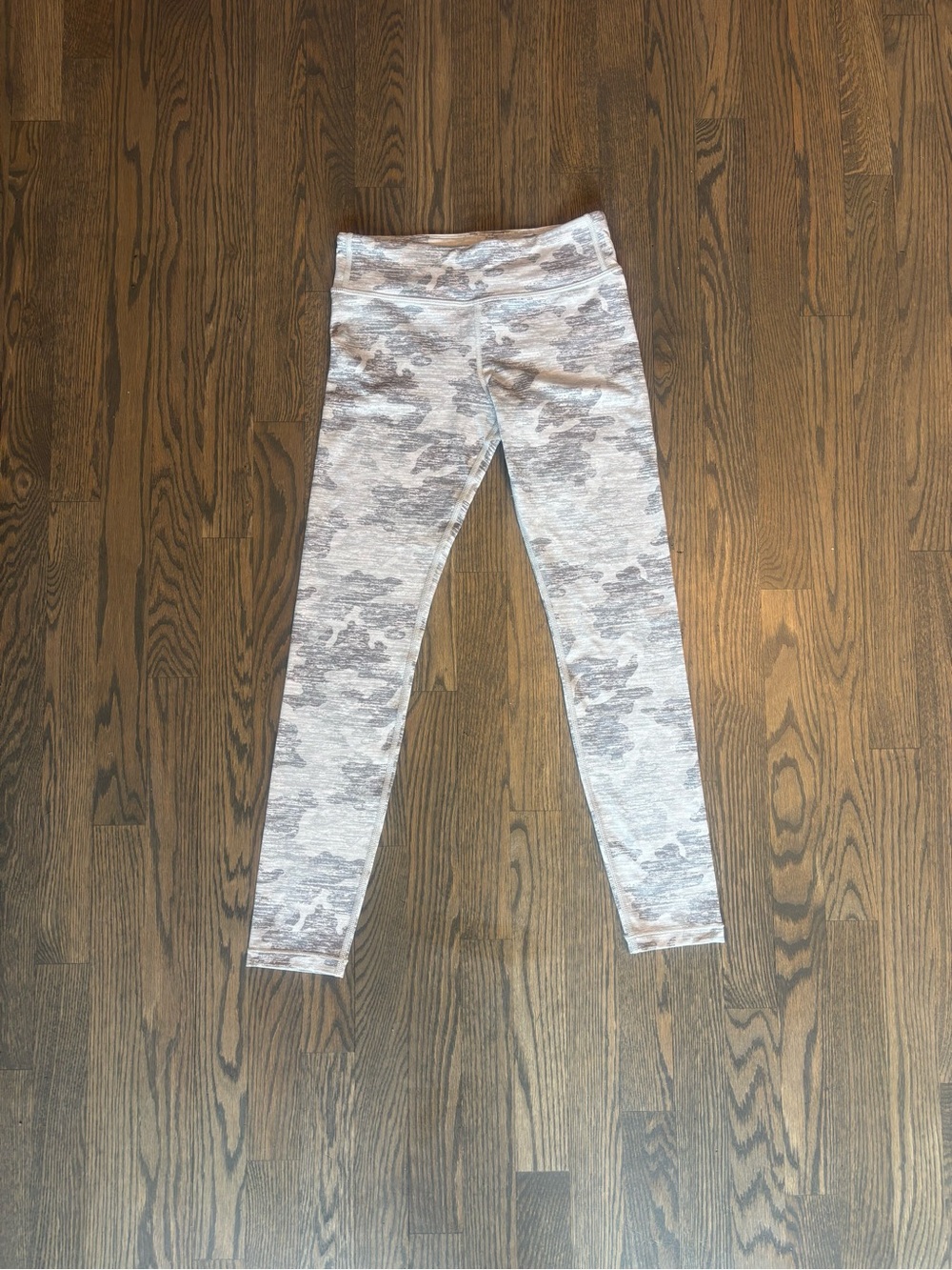 Athleta Gray Camo Kids Leggings